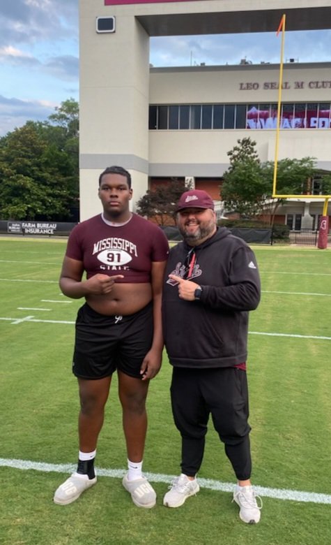 Andre (AJ) Amos Jr.⭐⭐⭐ (@andreamosjr0) on Twitter photo Had a great camp today <a href="/HailStateFB/">Mississippi State Football</a>!! <a href="/CoachCKennedy/">Cody Kennedy</a> I want to personally thank you for the knowledge you dropped on me today... Hope to be back soon!! <a href="/iamcoachgene/">Gene Robinson III</a> <a href="/CSmithScout/">Chris Smith</a> <a href="/TnVarsity/">TNVarsity</a> <a href="/Rebels247/">David Johnson</a> Had a great camp today <a href="/HailStateFB/">Mississippi State Football</a>!! <a href="/CoachCKennedy/">Cody Kennedy</a> I want to personally thank you for the knowledge you dropped on me today... Hope to be back soon!! <a href="/iamcoachgene/">Gene Robinson III</a> <a href="/CSmithScout/">Chris Smith</a> <a href="/TnVarsity/">TNVarsity</a> <a href="/Rebels247/">David Johnson</a>