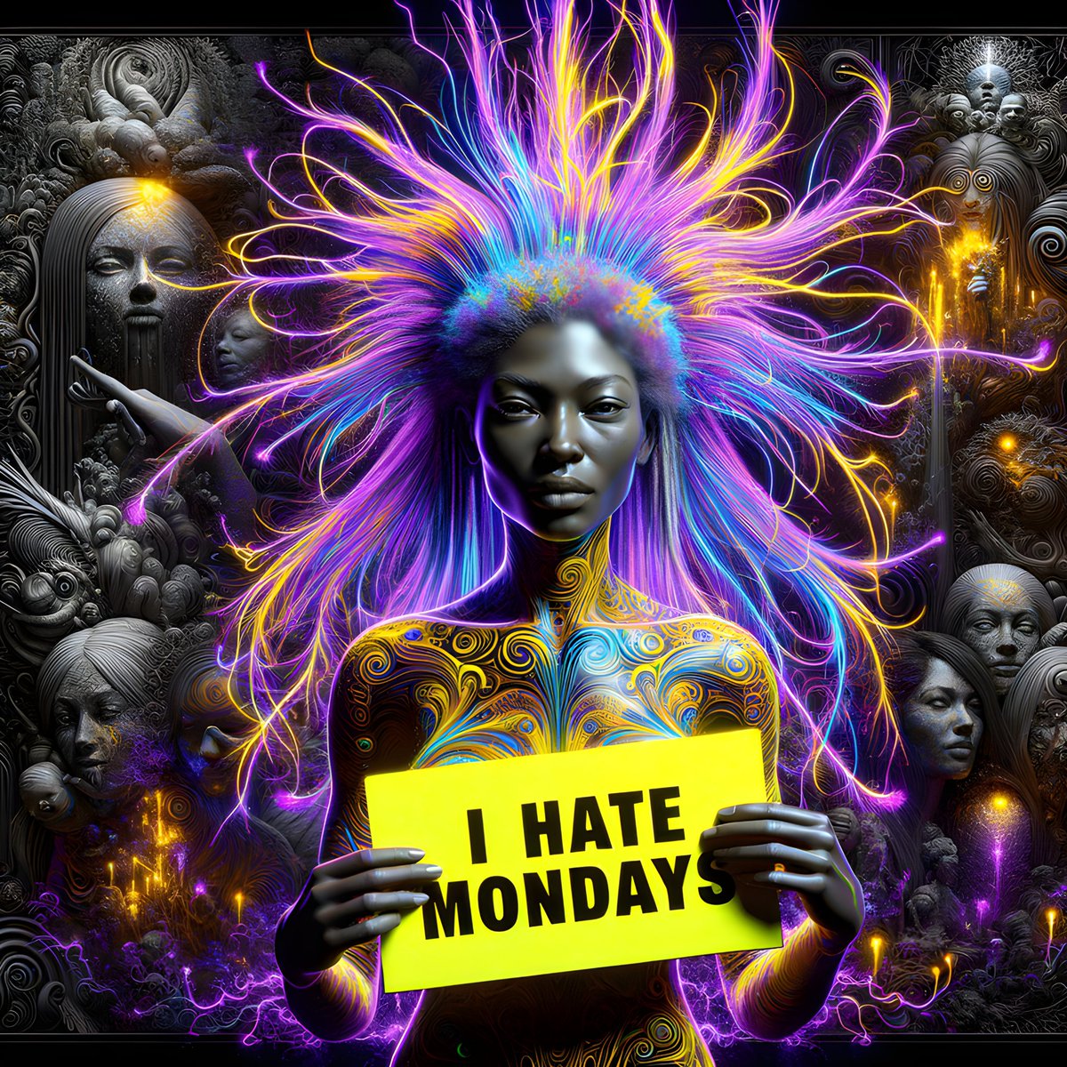 nu_vogue_art's tweet photo. It's a Thing ....... #AiArt #Art #DigitalArt #FantasyArt #CyberArt #NotMonday https://t.co/5bNkruwXoj
