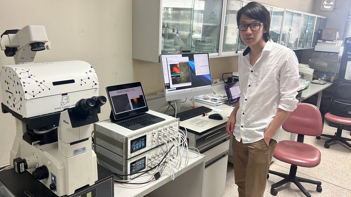 icappic's tweet photo. SICM demo in Mahidol University, Bangkok, Thailand @MahidolU #microscopy https://t.co/AELkegDALz