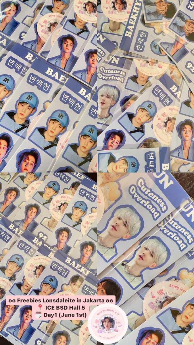 jaejae5667's tweet photo. ⋆.˚✮🎧✮˚.⋆ FREEBIES LONSDALEITE IN JAKARTA ⋆.˚✮🎧✮˚.⋆

🗓️Day1 (June 1st)

hi, aku mau update nanti ada 5 jenis freebies ya 💗

❀ handcream by w.dressroom
❀ handcream by sadoer
❀ parfume by w.dressroom
❀ cake slice by rious
❀ sticker set

rt&amp;like are appreciated 💗 https://t.co/6UqovHxNDY