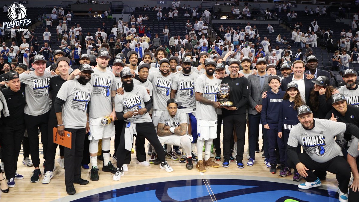 YOUR WESTERN CONFERENCE CHAMPS. 

@chime // #OneForDallas #MFFL