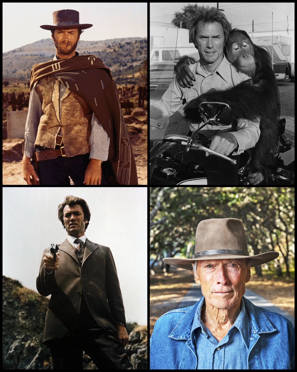 Hoy cumple años un mito. Un enorme. Actor, director y ex alcalde de Carmel by the Sea.

Felices 94 a Clint Eastwood. Pura historia del cine.