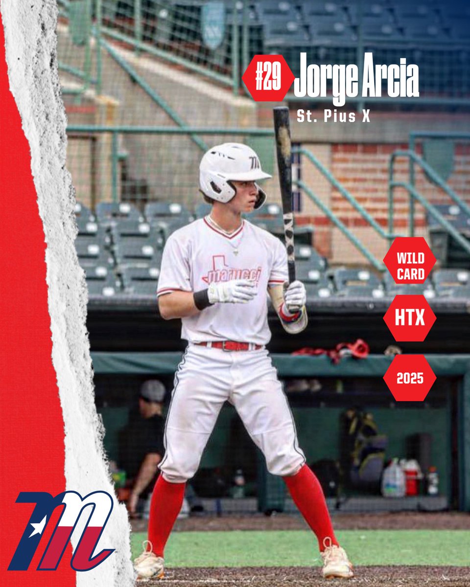 🃏HR Derby Wildcard 🃏 The next wildcard is 2025 Jorge Arcia. The St. Pius X catcher caught a ton of eyes last summer by turning around a lot of the top arms in the country. Arcia will be the #6 seed come Saturday night. Who will be the 4 and 5 seed? Tune in tomorrow to find