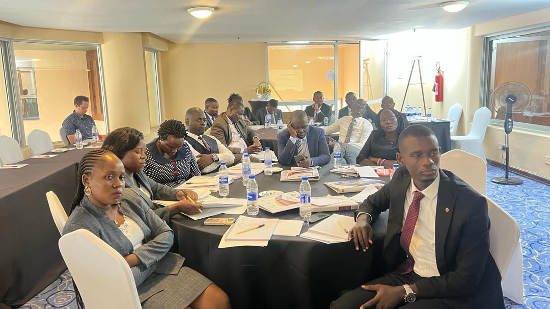 A cross-section of Judicial Officers are undergoing a two-day non-residential training on Refuge Rights and Protection at Golf Course Hotel in Kampala. The training which started today was organised by the Judicial training Institue (JTI) in partnership with the Refugee Law