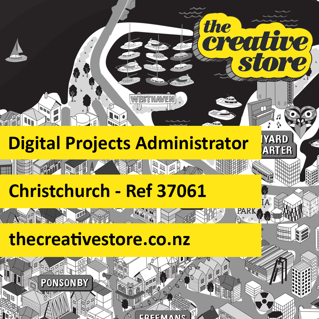 Digital Projects Administrator
Ginnaya@thecreativestore.co.nz
thecreativestore.co.nz/jobs/37061/
#digital #projectmanager #administrator #3D #AR #Saas #product #tech #innovation #christchurch #job #thecreativestore #tcs