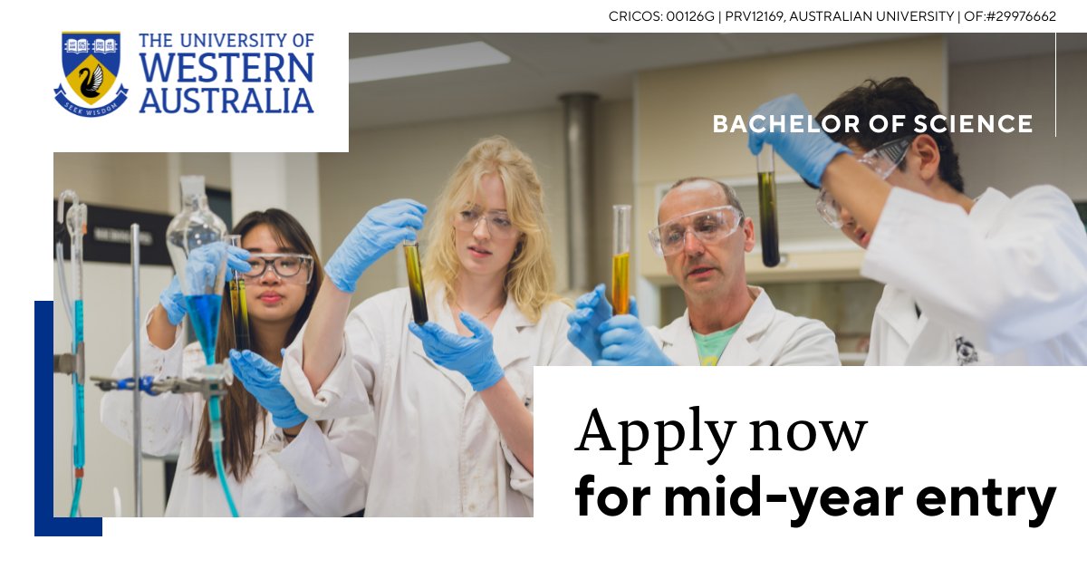 Do you want to help secure a #sustainablefuture with our Bachelor of Science (#EnvironmentalScience)? We can help you to do this by teaching you skills to develop solutions to global environmental issues. To start studying in July 2024, apply now through uwa.edu.au/study/how-to-a…