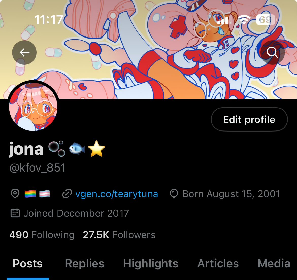 also some people in the form were asking to see where else i posted my art or where else to support me, and you can follow me on my main account <a href="/kfov_851/">jona 💖💉</a> !!! ive just been mostly doing comms and streams lately 😅