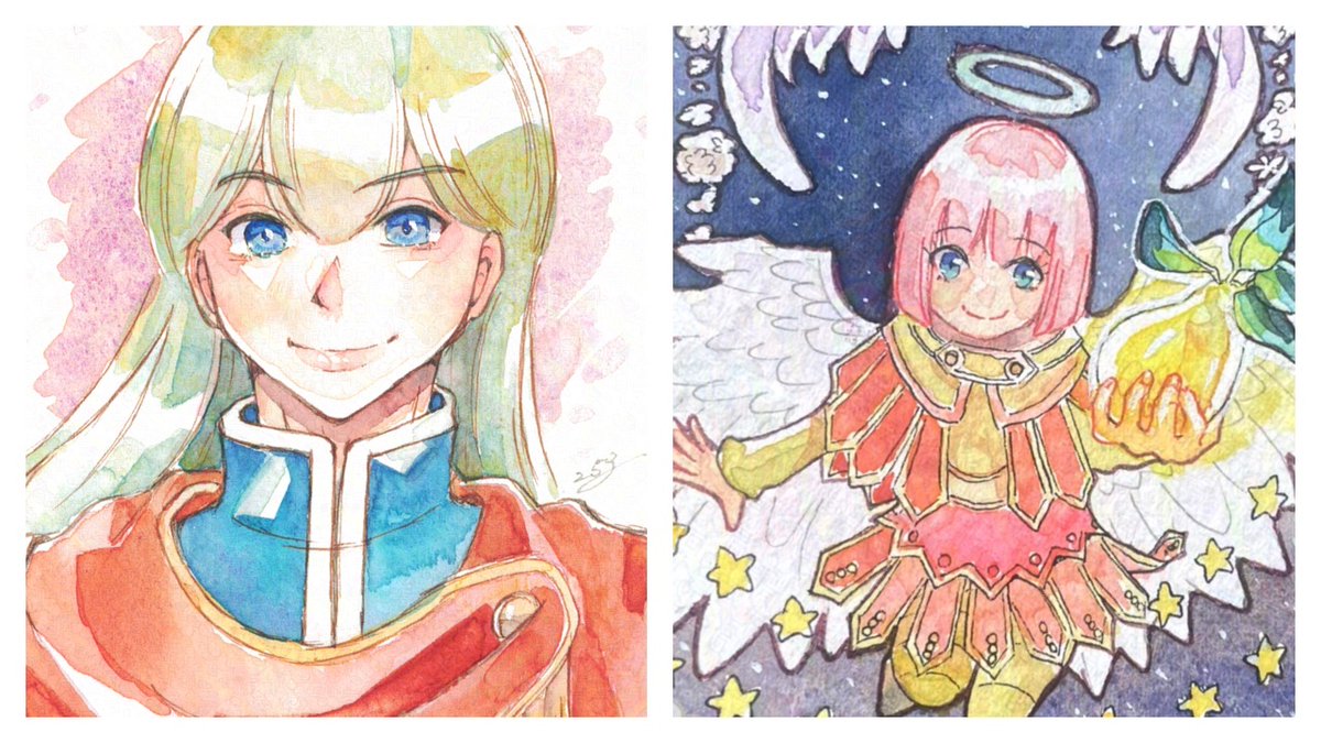 #今月描いた絵を晒そう
たくさん描けて楽しかったです!
来月はゲームのターンにしたいけど水彩は隙間時間で描きたい🎨 