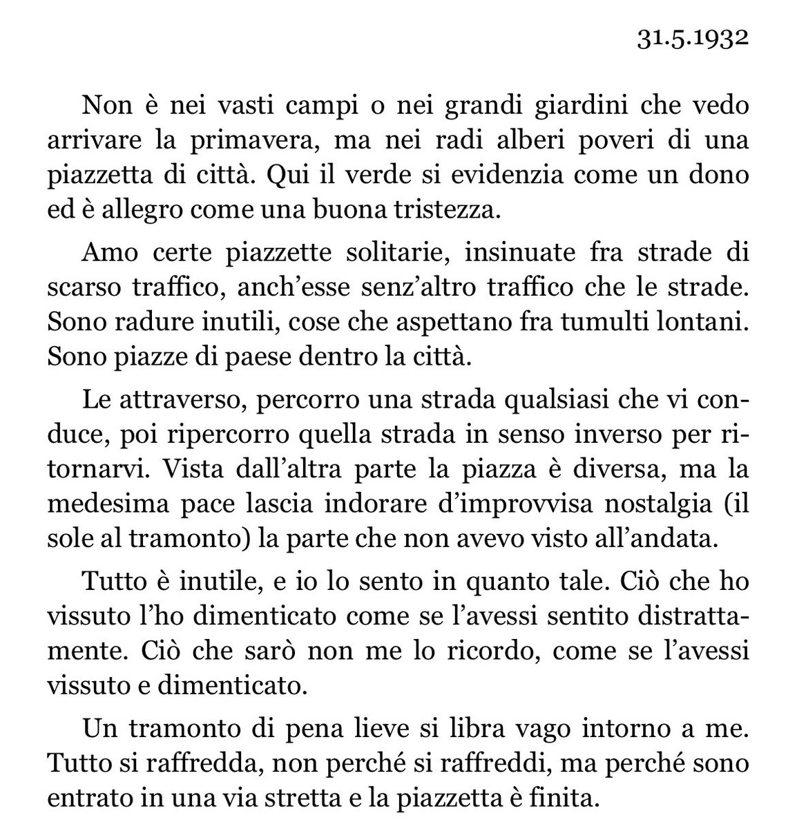 ⁦@diconodioggi⁩ Fernando Pessoa, Il libro dell’inquietudine di Bernardo Soares