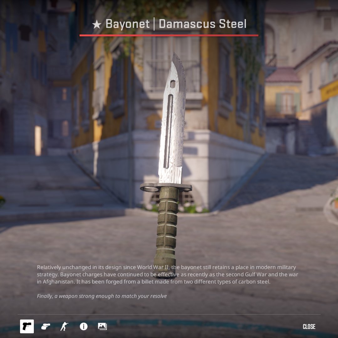 M80gg's tweet image. Bayonet | Damascus Steel (Factory New - $500) GIVEAWAY‼️

✅ Like and RT this post 
✅ Follow us (@M80gg)
✅ Tag 2 friends. 

Winner chosen in 10 days. 
#counterstrike #CS2 #CSGO