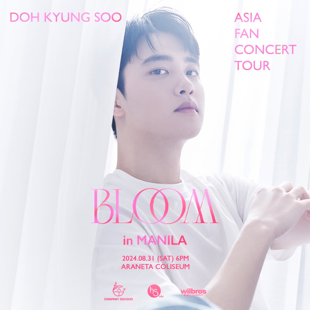 KYUNG SOO ASIA FAN CONCERT TOUR 
BLOOM IN MANILA  

Bloom Installment Ticket by sothisismyyouth  

INCH FORM: docs.google.com/forms/d/e/1FAI…

- Will close the form anytime 
- Please read before asking questions