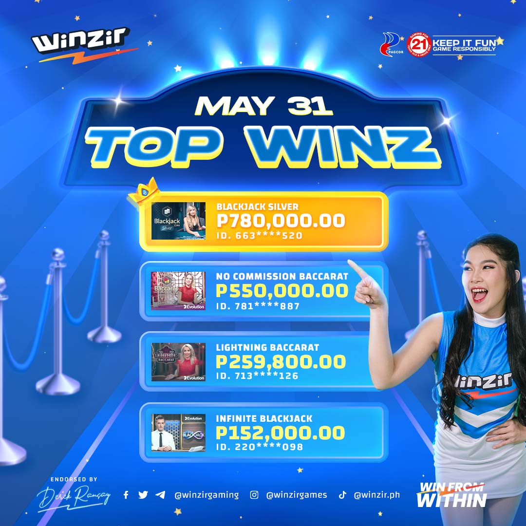 Our lucky winner is truly on a roll! Hitting more than HALF MILLION pesos in our live casino! 🤯

It seems that good fortune is smiling down on these lucky fellas! ⚡️

Congratulations and we cannot wait to see you winning again! 🤩

#winzir #topwinners #winfromwithin #keepitfun