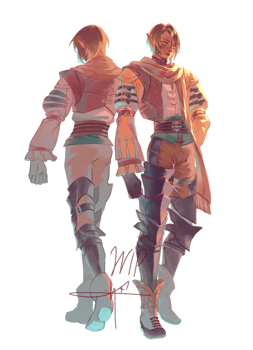 character sheet wip #ffxiv #ff14