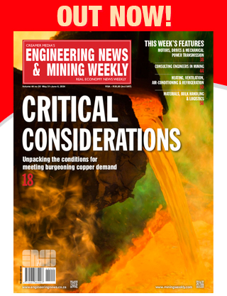[𝑶𝑼𝑻 𝑵𝑶𝑾 ] The latest edition of @MiningWeekly and @EngNewsZA is available now. Subscribers can access the e-mag version, in addition to getting the print edition delivered.