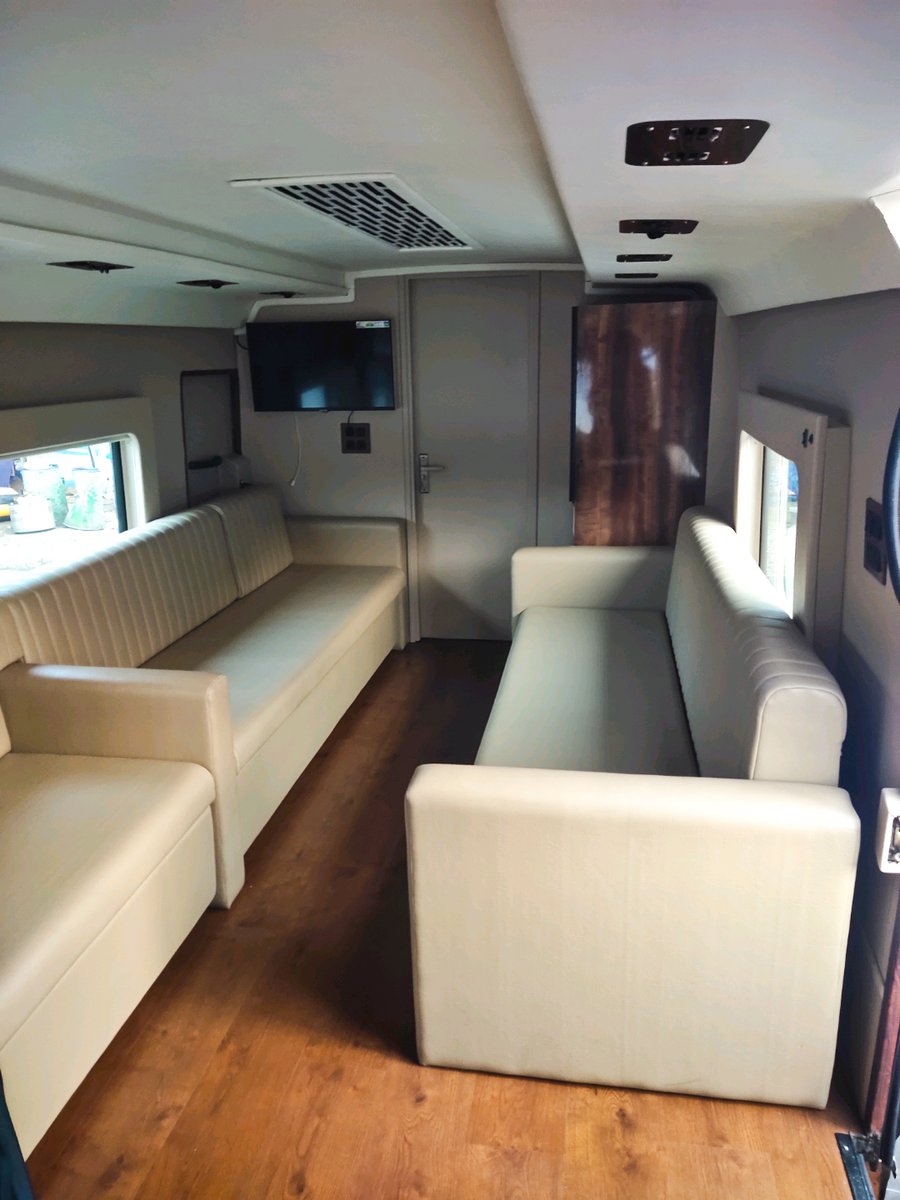 jcblarmoring's tweet photo. We have developed this exclusive VIP armoured bus, designed with utmost attention to safety, comfort, and luxury for our esteemed customer.
To know more about armouring: https://t.co/167ALJylzj
#ArmouredBus #VIPArmouredBus #BulletproofVehciles #Volvo #JCBLArmouringSolutions https://t.co/4SEAnpWBXl