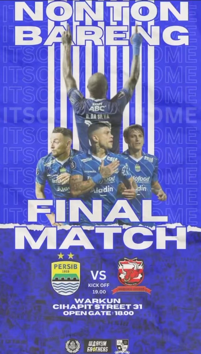 Lookback_48's tweet image. Dinten jumaah anu mulia ieu nan cerah penuh hikmah, mimin bade ngeshare info nobar Persib Juara anu langkung sae pisan. Anu datang bakalan dibere tips and tricks merebut hati Muthe 😅👊🏻

Repost from @WOCASREBORN @0483CREW