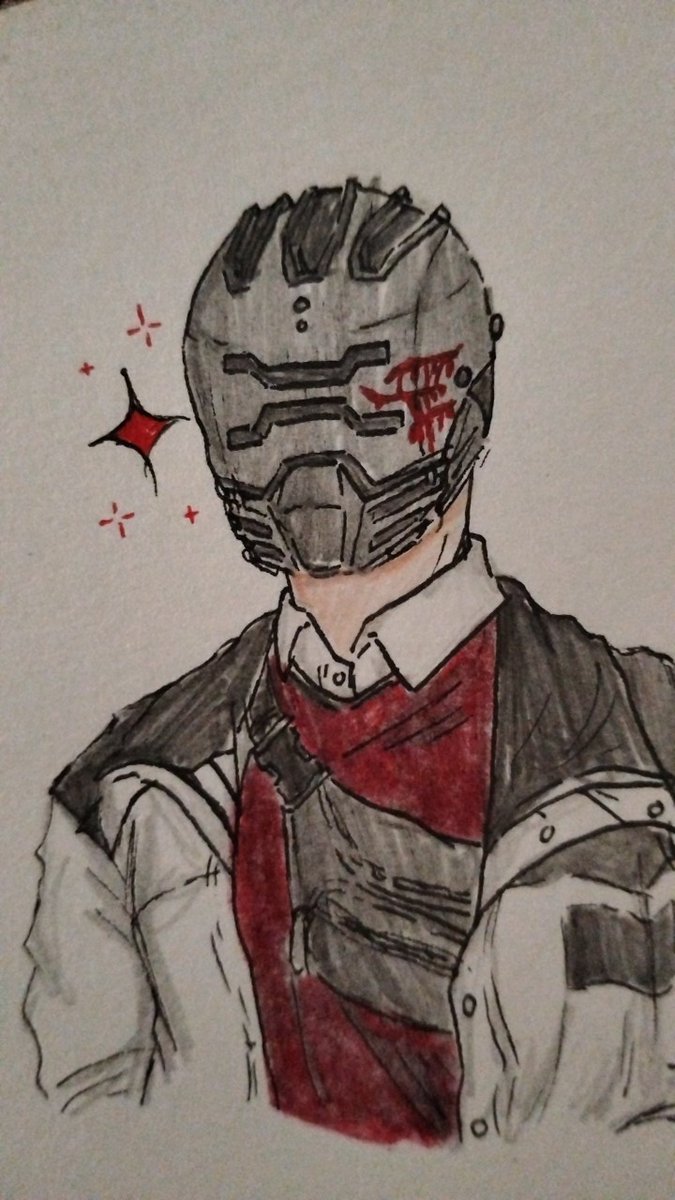 RhysENDERBLAZE's tweet photo. #Fanart for @Jyuuzou051 
🎸charming boy | 魅力的な少年 🎸
#cybermask #サイバーマスク #traditionalart https://t.co/ds63WRHh3q