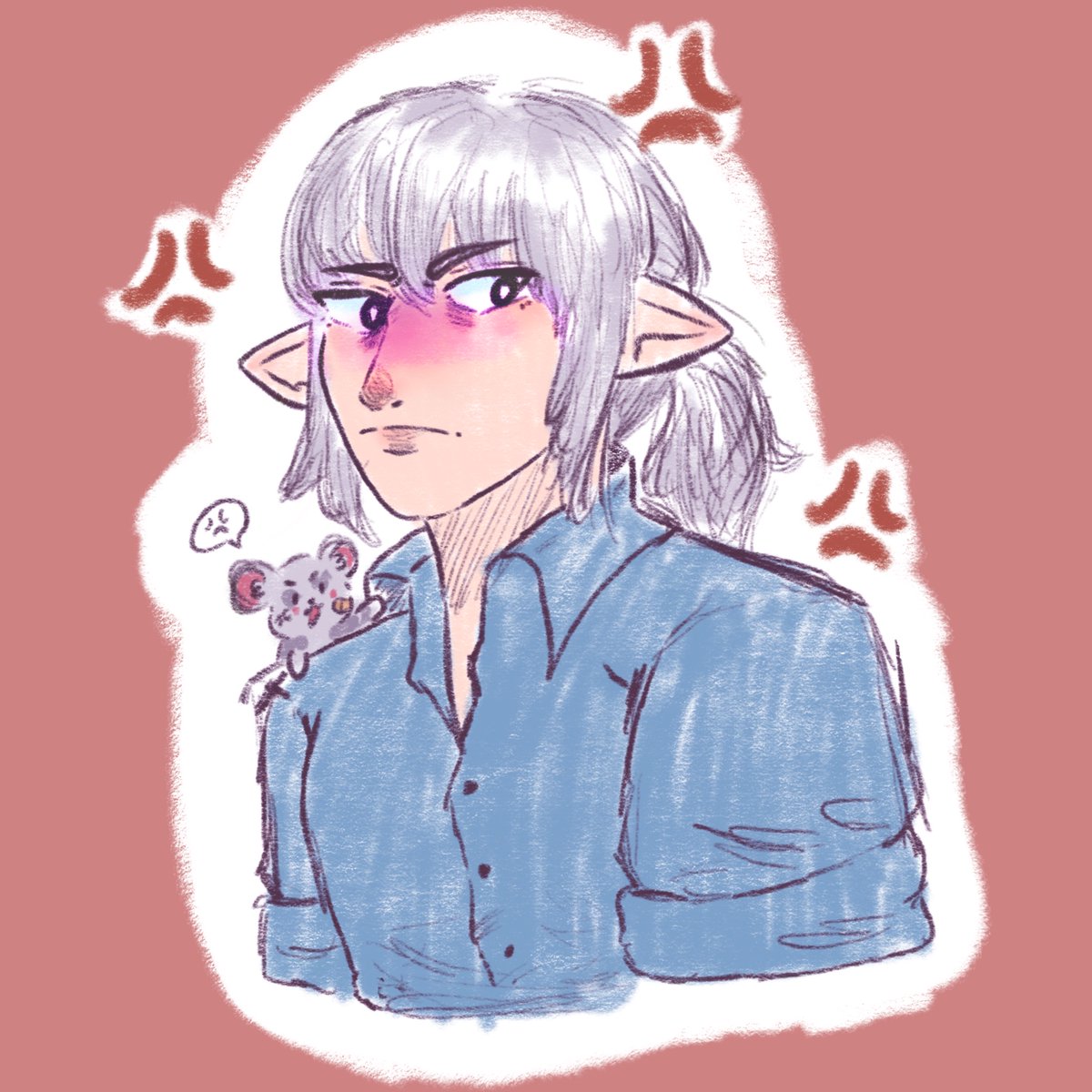 Yutu_Chu's tweet image. two husbands.. two hams..