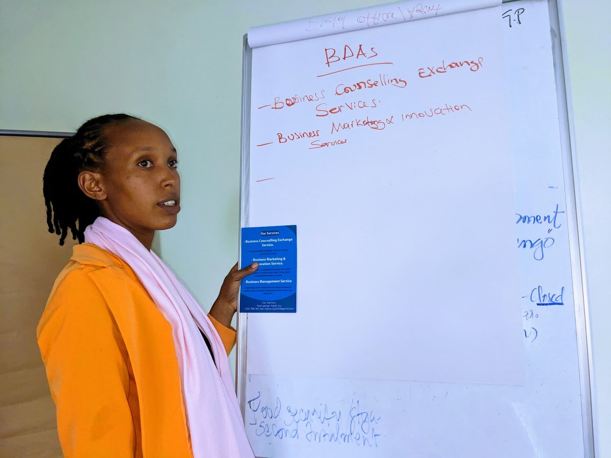 ApadAfrica's tweet photo. #JOBCOACHES team of @ApadAfrica in exchange workshop of ECOREF Project we got a chance to present our Roadmap with @giz_rwanda #GOPA #BDAs and #FA/Os https://t.co/2JcIBklGS8