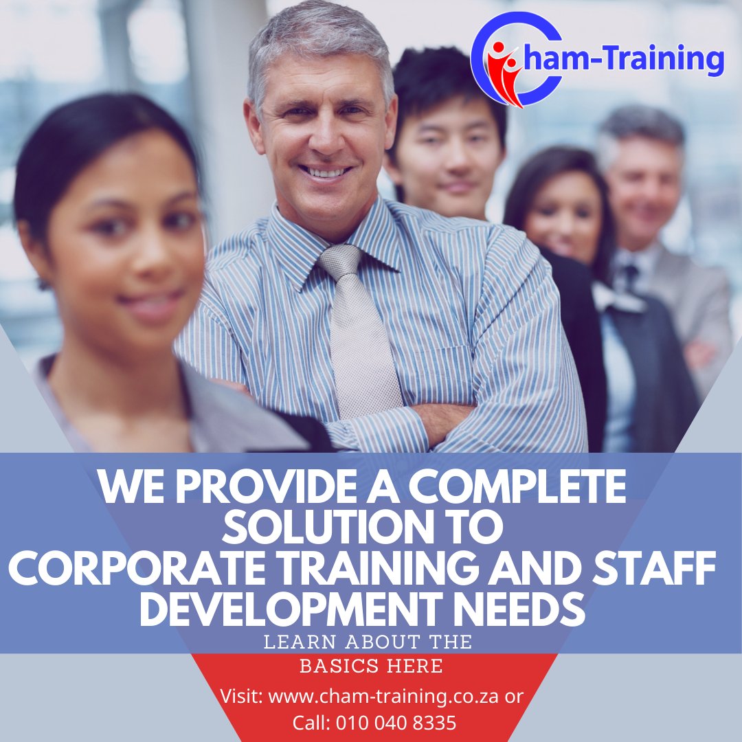cham_training's tweet image. 📈 Complete Solutions for Corporate Training and Staff Development 📈

Enhance your team's skills with our comprehensive programs! 

Connect with us: cham-training.co.za  or call us on: 010 040 8335

#cham-training #StaffDevelopment #CompleteSolution #TeamExcellence