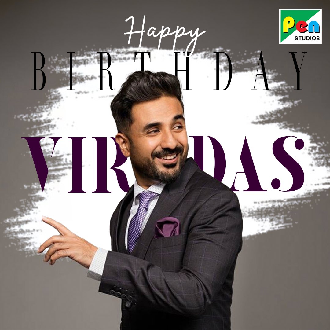 Happy Birthday Vir Das! Continue to wear that smile, and may your laughter bring joy to everyone! 🎂🌟 @thevirdas 

#HappyBirthdayVirDas #PenMovies