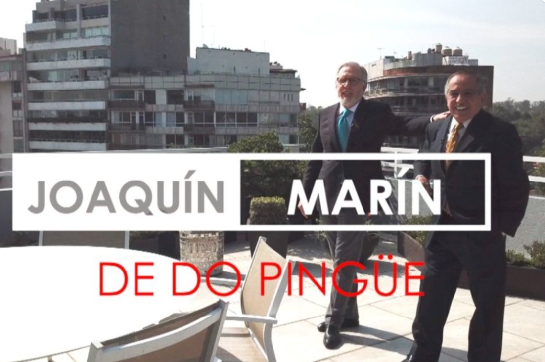 Los esperamos este viernes, a las 12 del día, en un nuevo capítulo de Joaquín, Marín de do Pingüé en lopezdoriga.com y todas las plataformas