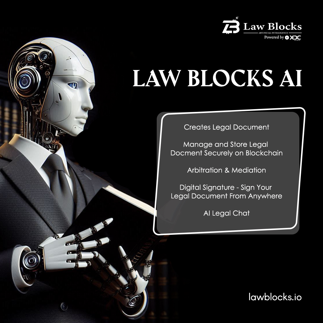 Law Blocks AI revolutionizes the way you handle legal matters! Our user-friendly platform empowers you with a suite of AI-powered tools.

For more info, visit : lawblocks.io

#BlockchainAI #lawyer #LegalAdvice #LegalNews #technologies #TechSupport #XDC $XDC $LBT