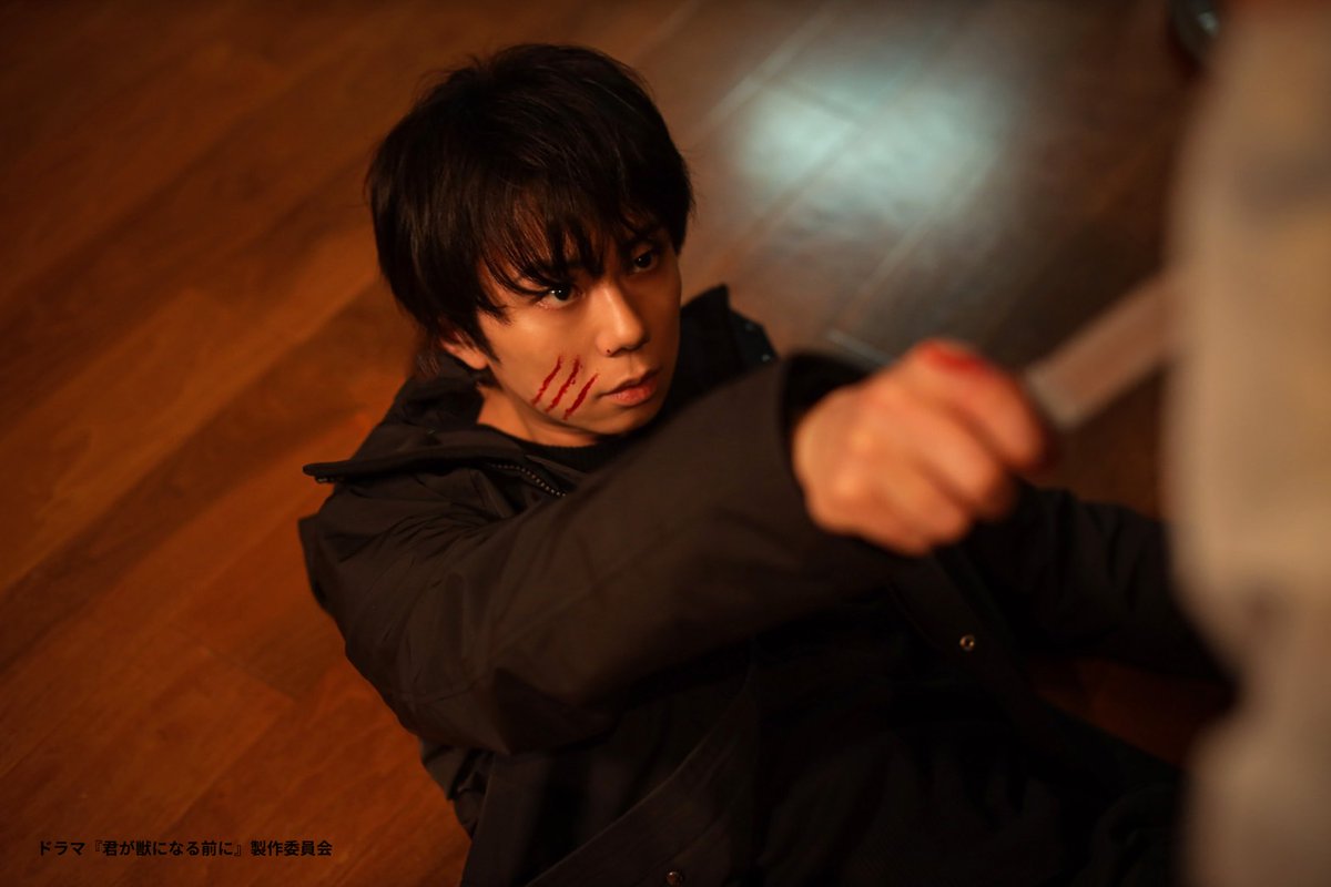 ⏳✨──
「君が獣になる前に」第9話
いよいよ今日深夜24時12分放送
　　　　　　　　──⌛️✨
琴音との過去への後悔から、贖罪を始めた神崎。
神崎の前にタイムリープした柳が現れ
止めようとするが…
1~3話と最新話配信中‼️
お気に入り登録も✅
👉🏻 tver.jp/series/sr0x7dk…
＃北山宏光　
＃きみけも