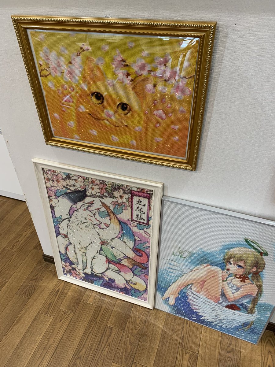 u2092qzx7ZAIXoZ's tweet photo. 着きました🥰
迷いすぎて買わないで帰るんじゃないかと。
＃ダイヤモンドアート
＃KIChimawari https://t.co/XVJGkfjKbd