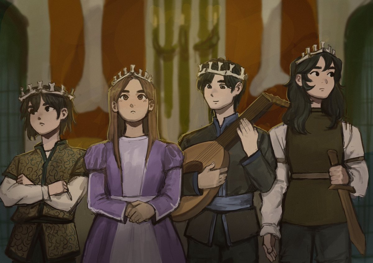 lunanosun's tweet photo. the royal siblings of rusty bones 🦴 https://t.co/lPh6ZNemQ0