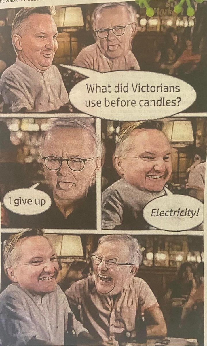 How true.
And the Labor govt in Vic will not even allow conventional gas exploration and extraction on the mainland to avoid blackouts and deliver cheaper energy prices!