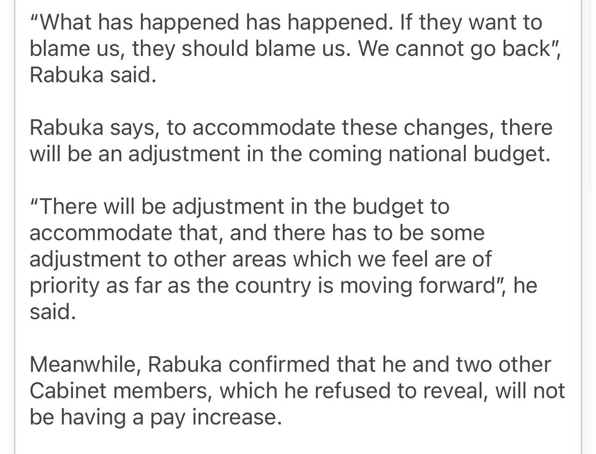 Time to change your advisers <a href="/slrabuka/">Prime Minister Sitiveni Rabuka</a> if you want to survive this term.