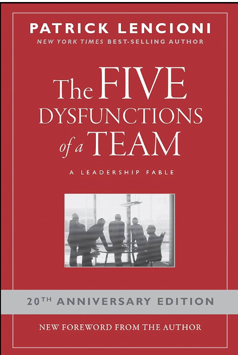 For any leader, The 5 Dysfunctions of a Team by Patrick Lencioni is required reading to understand why teams fail and what a leader can and should do to address them:

1. Absence of Trust: 

Trust is the foundation of teamwork. 

When team members hesitate to express