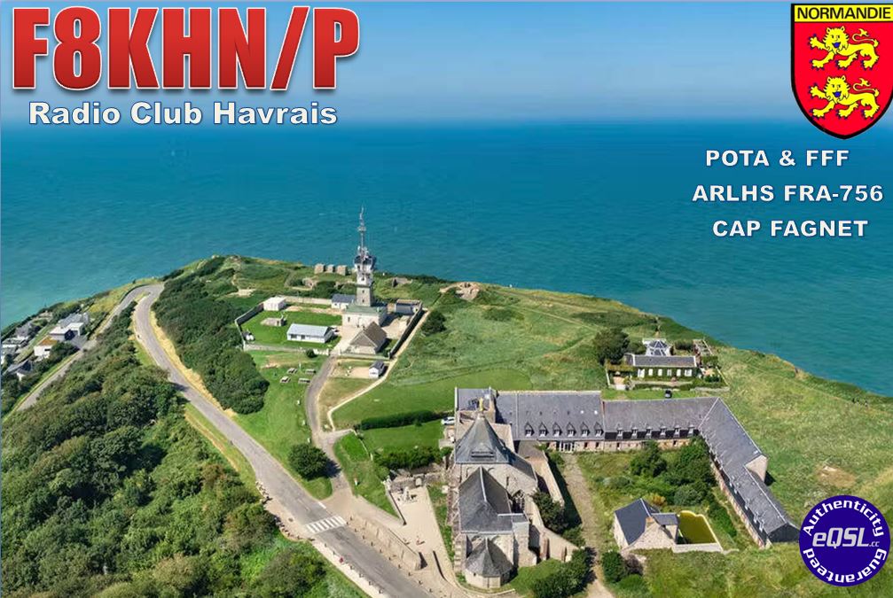F4HJOjerome's tweet photo. This weekend we will be F8KHN/P on the Cap Fagnet site, in Fécamp in Normandy.
See the program of activities and references below.
#POTA #WWFF #hamradio #F8KHN https://t.co/mdJdGxY6Oi