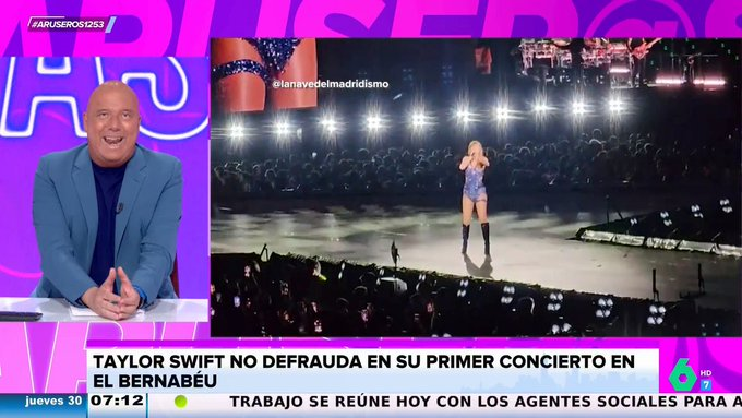 🪩 Lo de @AruserosLaSexta sí que es un espectáculo todas las mañanas.

🌟 Y es que ayer el programa de @laSextaTV firmó un 16.6% de cuota, 352.000 espectadores y más de 1 MILLÓN de espectadores únicos. Ojo porque supera el 20% de share en 25-44 años.

#QueVivaLaTele #Audiencias