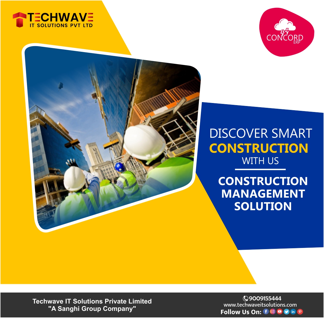 Discover Smart Construction With Us
Construction Management Software
.
.
.
#constructionindustry #construction #constructioncompany #constructionproject #humanresourcemanagementsoftware #techwave #techwaveitsolutions #consultingcompany #itcompany #indore