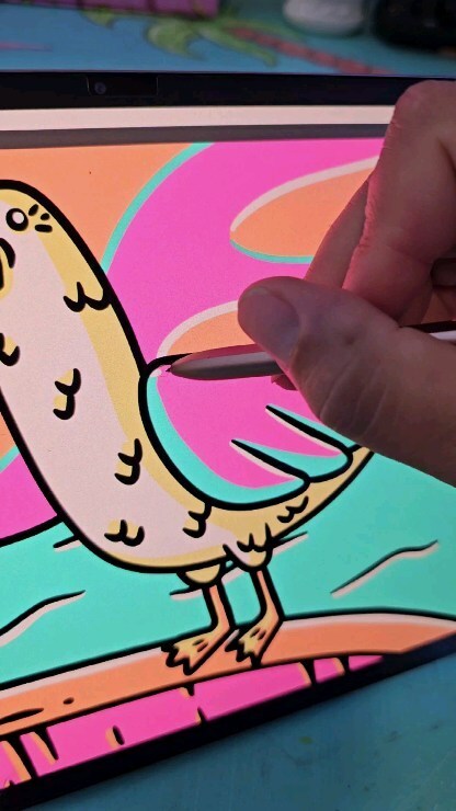 MulgatheArtist's tweet image. Sweet to draw a crocomadile and seagull buddies for my first ever gig poster for @umphreysmcgee 🐊💀🌴🎵

They're now available on my website, limited edition of 30. Watch till the end to see the poster 👀

#mulgatheartist #umphreysmcgee #bandposter #eve… instagr.am/reel/C7nuYgktX…