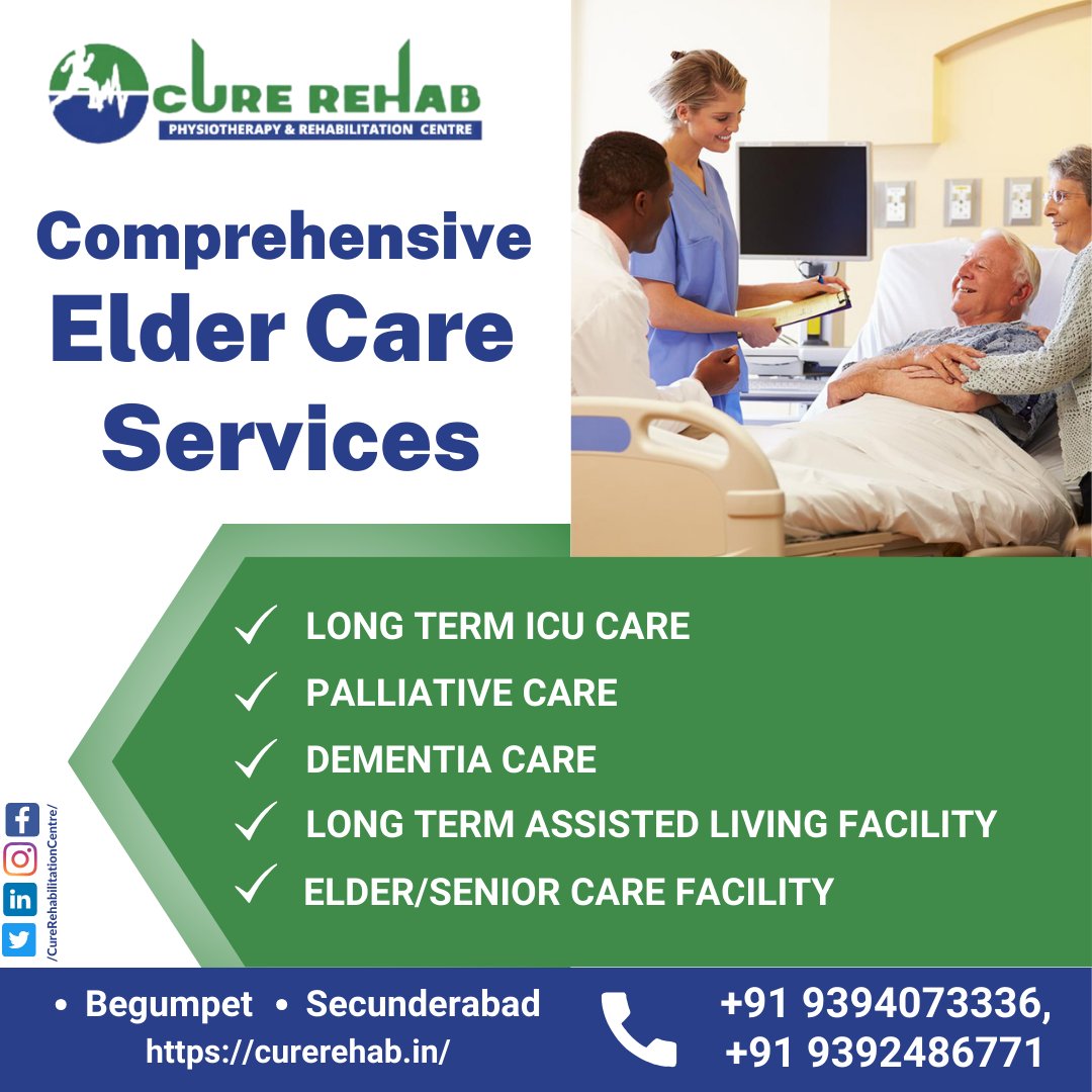 #ElderCare #SeniorCare #LongTermCare #ICUCare #PalliativeCare #DementiaCare #AssistedLiving #HyderabadHealthcare #RehabilitationCentre #SeniorLiving #HealthAndWellness #PatientCare #Caregiving #MedicalCare #HealthSupport #HyderabadHealth #GeriatricCare #HomeCareServices