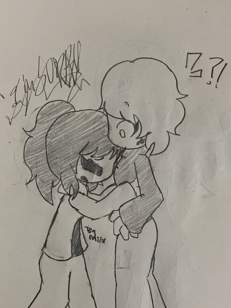 So like, im kinda sorta making drawings of a toxic yuri recovery arc
(The ship is Nicole x Ari from class of 09 btw)