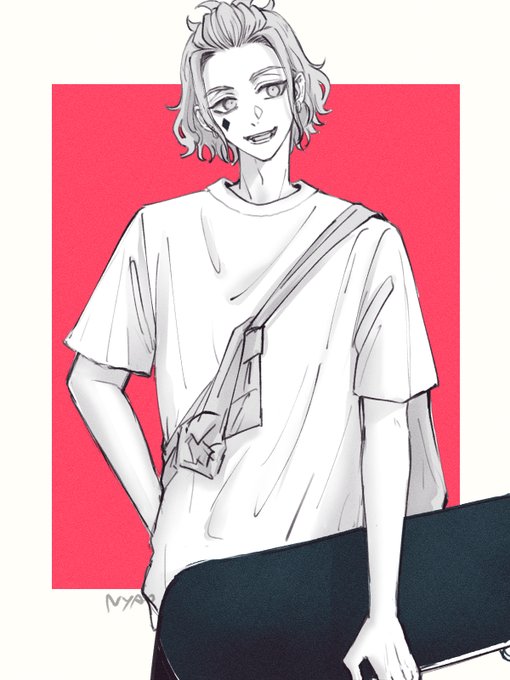 「short sleeves t-shirt」 illustration images(Latest)｜2pages