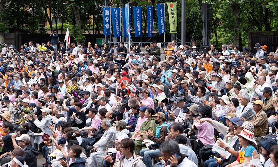 epochtimes_jp's tweet image. 「WHOから命を守る国民運動」
大決起集会開催中！