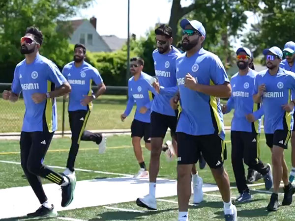 Cricket Team practice ahead of warm-up fixture against Bangladesh in T20 WC 2024  
#TeamIndia #ICCT20WorldCup #RohitSharma #cricket #MeninBlue