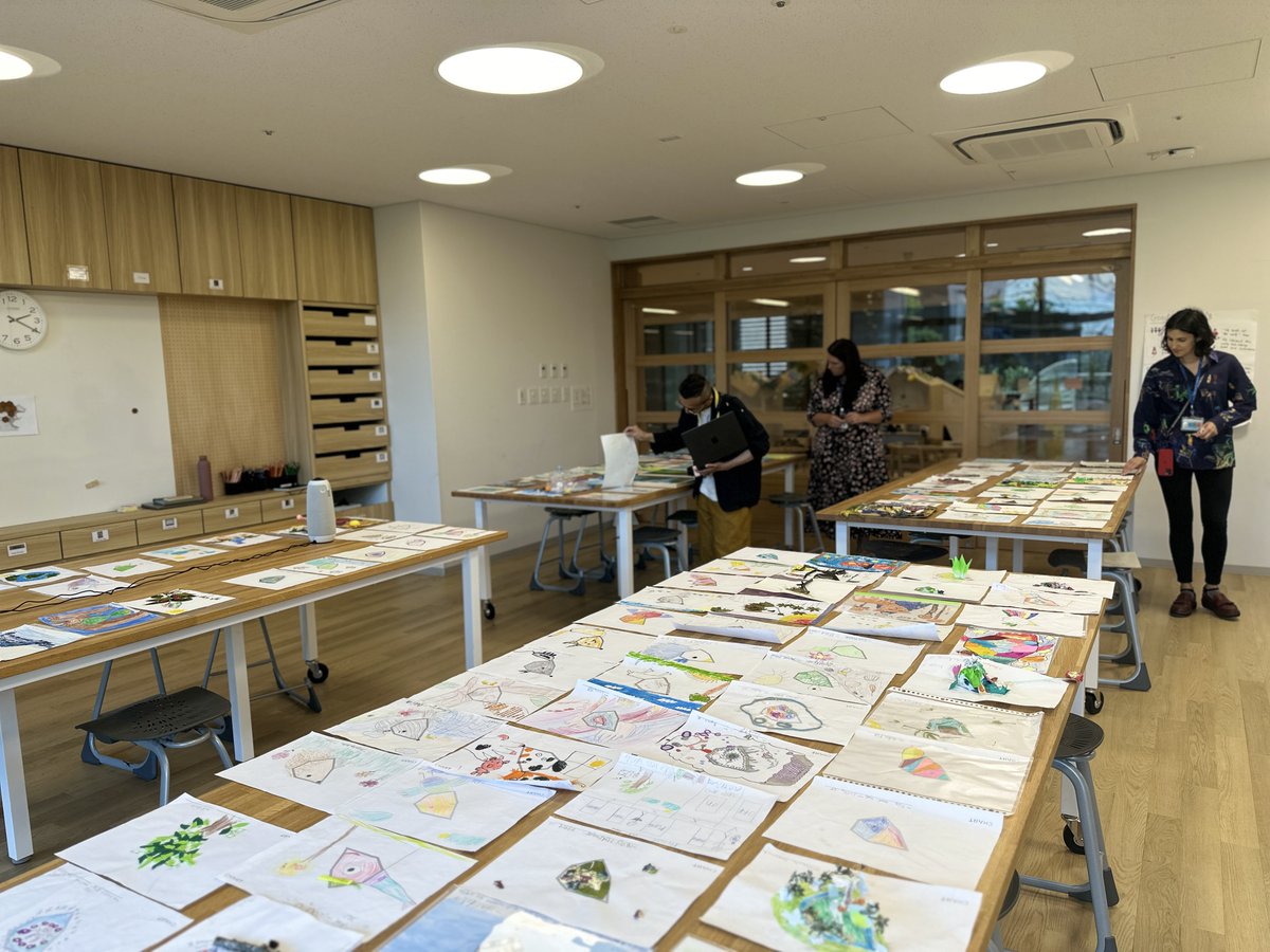 BST_SecLibrary's tweet photo. The judging for the Chart Project competition has been a difficult &amp; rigorous process, with over 130 superb pieces of SGD data-inspired artwork. Competition winners &amp; exhibition details will be announced next week! @chartproject @bstpta @bst_tokyo #BSTFestofArts https://t.co/ZmJ5CJUmjI