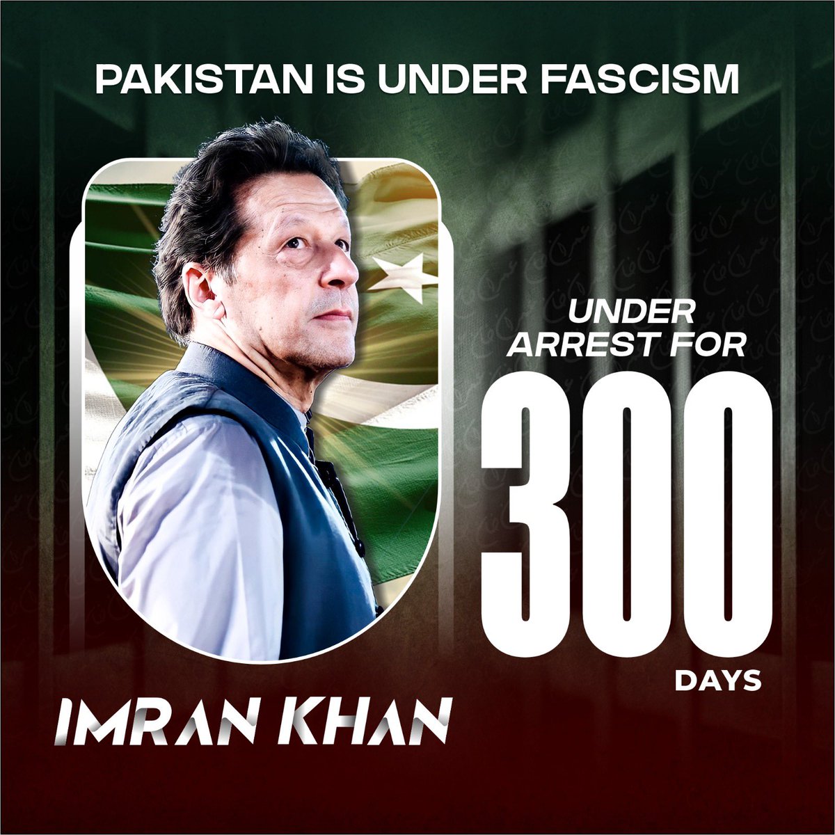 کسی نے شاید نہیں سوچا تھا کہ پاکستان میں ایک عظیم لیڈر کو ۳۰۰ دن کی جیل کاٹنی پڑے گی۔ اب تو ناقدین بھی مان گئے ہیں کہ خان ڈٹ گیا ہے اور اب ان سے بات کیے بغیر ملک میں استحکام نہیں آئے گا اور مزید معیشت خراب ہو سکتی ہے سلام ہے عمران خان کی ہمت اور حوصلے کو! #عزم_و_ہمت_کے_300_دن