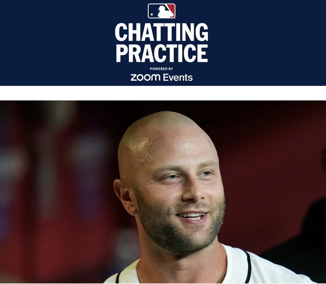 Hey @Dbacks fans… It’s YOUR chance to ask Christian Walker questions on Friday morning! 11:15AM ET | 10:15AM CT | 8:15AM PT @CWALK328 | @MLBNetwork Chat here: mlb.com/chattingpracti…