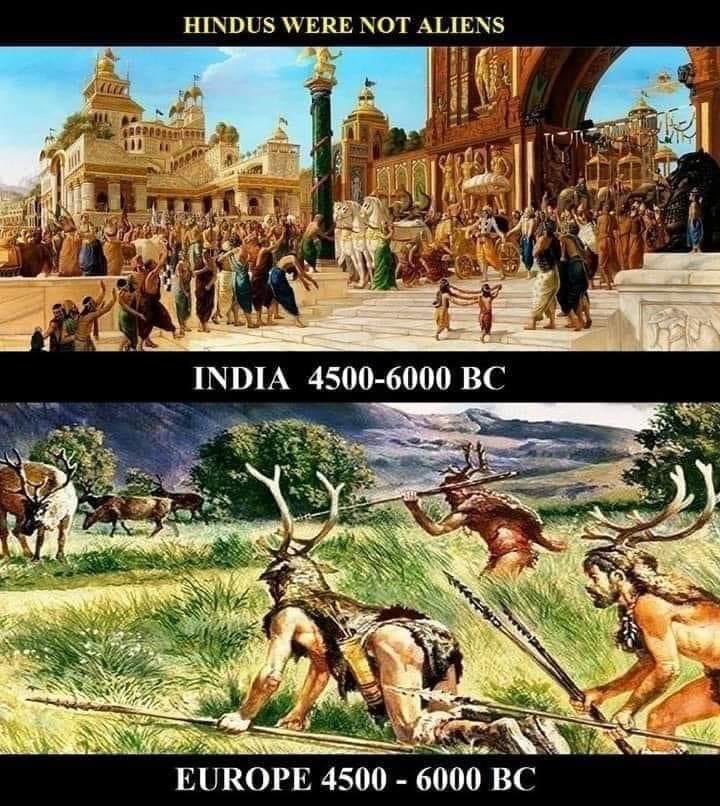 European Hunter gatherer narrative is a European narrative for their history. It cannot be generalized for the world. Ramayana & Mahabharata tell the real history of the world. European narratives have failed the test of times. South America was richer than Europe in 15h century.