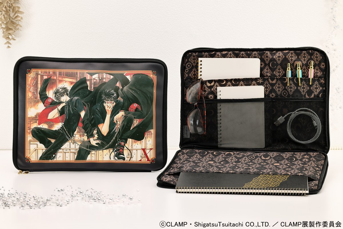 CLAMP xxxHOLiC ブックカバー シャープペンシル パスケース image_isbn