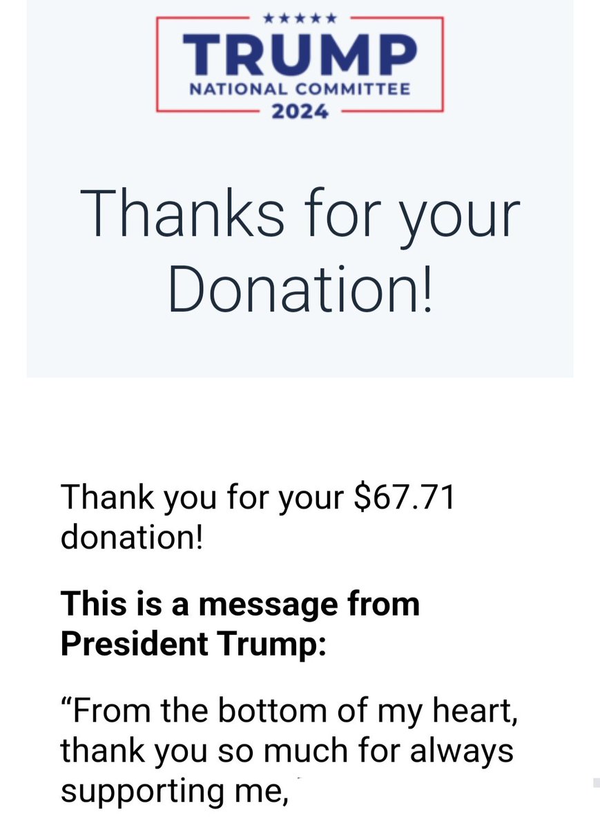 @WarlordDilley $67.71 and praying for President Trump tonight. November is still a ways off. We need to cover him in prayer daily.