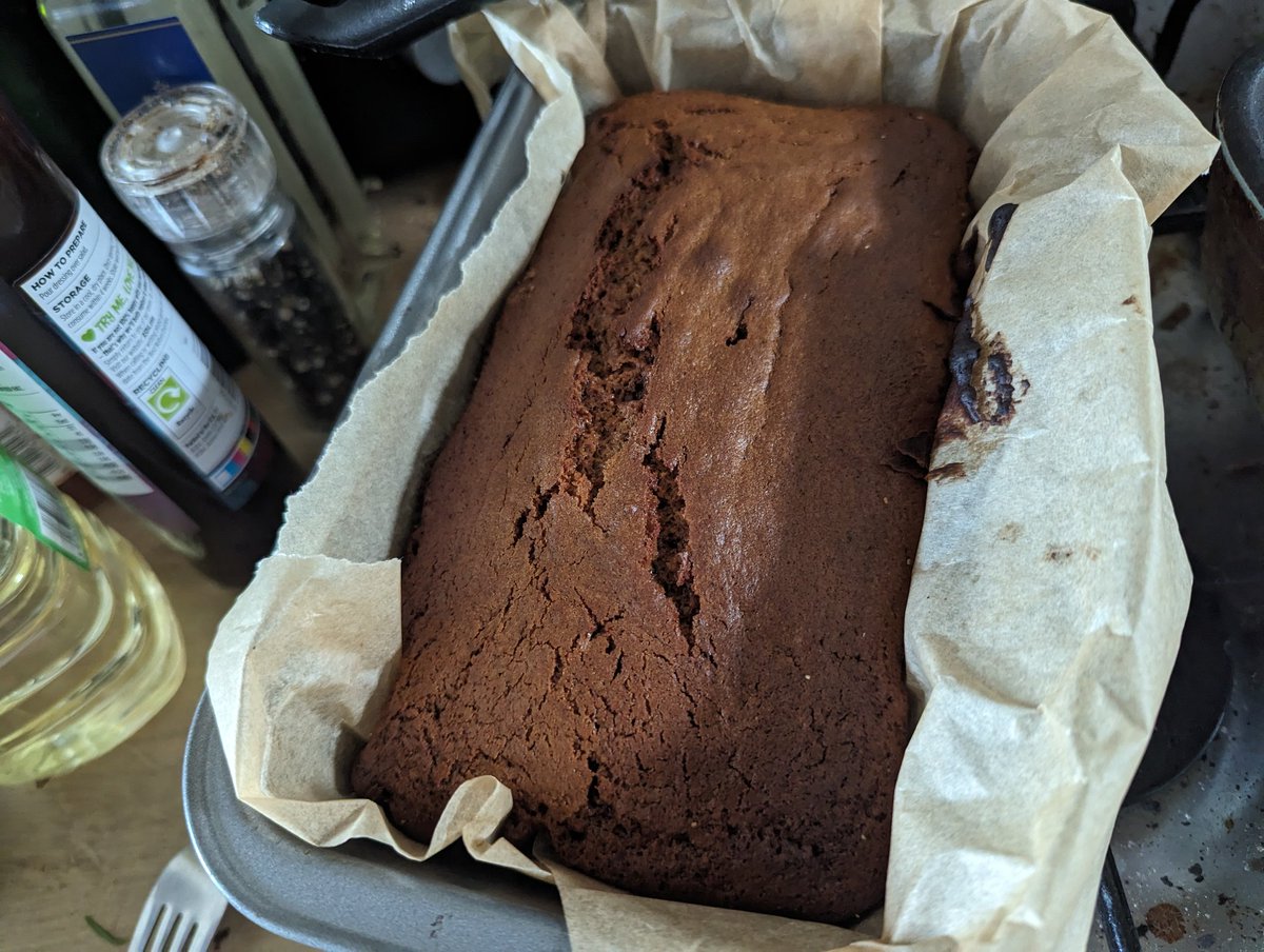 Clip meeting today so focccacia and cake in lieu of an ice breaker 😅