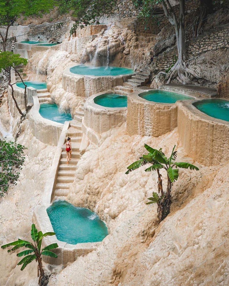 Incredible Hot springs in Mexico 🇲🇽